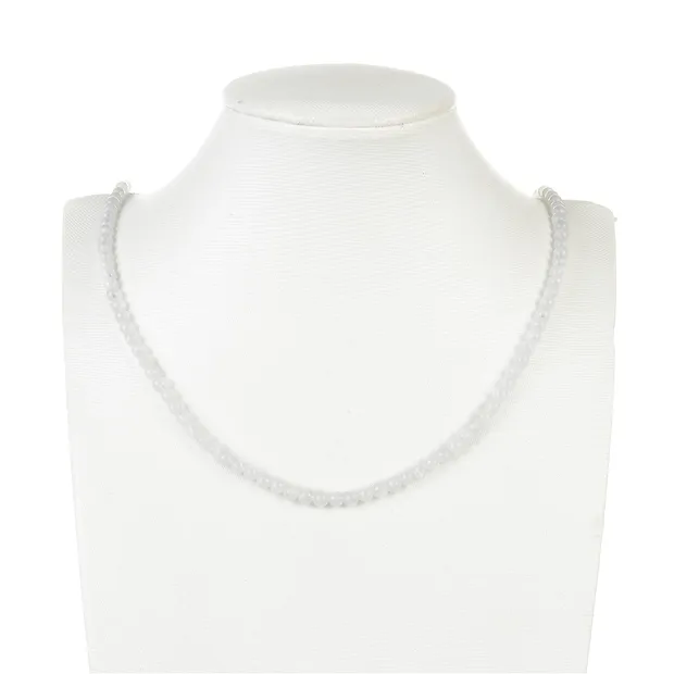 String Beads, Labrodorite (white), 04-05mm (39cm) | Marco Schreier