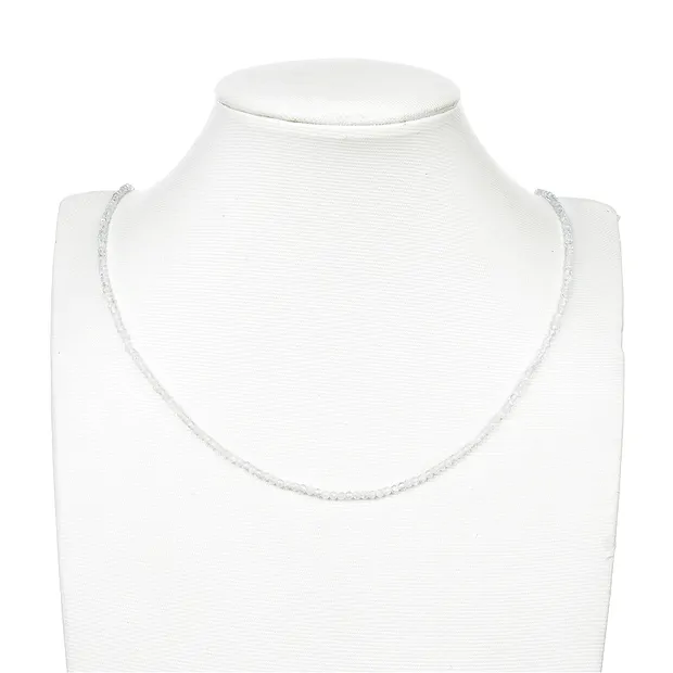 String Beads, Labrodorite (white), faceted, 02mm (39cm) | Marco Schreier