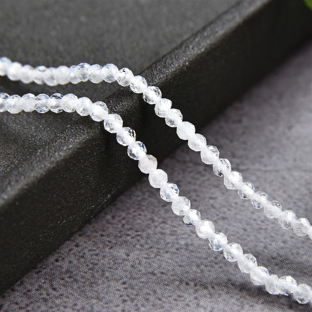 Filo di perline, Labradorite (bianca), sfaccettato, 02mm (39cm)  | Marco Schreier