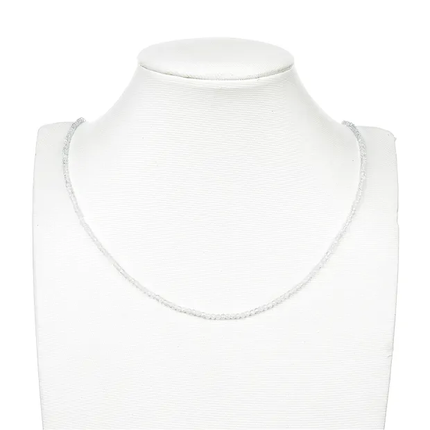 String Beads, Labrodorite (white), faceted, 03mm (36cm) | Marco Schreier