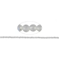 142680111221 Filo di perline, Labradorite (bianca), sfaccettato, 03 mm (36 cm) | Marco Schreier