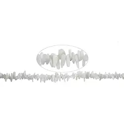 142680609826 Filo di pepite "dente", labradorite (chiara), 02-05 x 10-14 mm | Marco Schreier