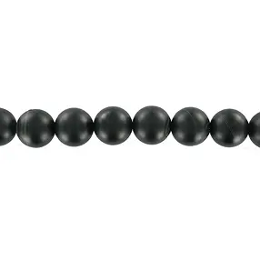 Filo di perline, nero Sardonice, opaco, 14mm | grossista gemme e pietre curative