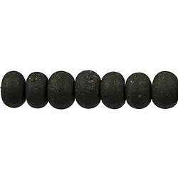 142710306110 Strang Button, Sardonyx (Antik) matt, 09-10 x 14mm (33,5 cm) | Marco Schreier