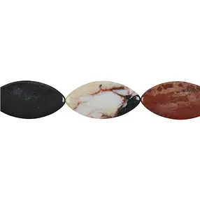 Navette, Sardonyx, 40 x 18-22mm | piedras preciosas, piedras curativas y joyería
