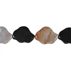 Strand Nugget Cloud, Sardonyx, 30-35 x20-28mm | wholesaler gems & healing stones