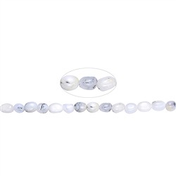 142810630021 Strang Nuggets, Opal (Dendritenopal), 10 x 08mm | Marco Schreier