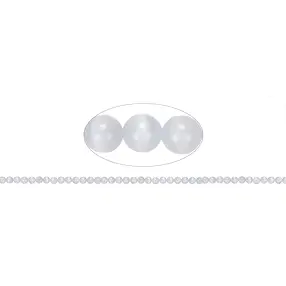 String Beads, Selenite, 04mm | wholesale supplier gems, healing stones & jewelry