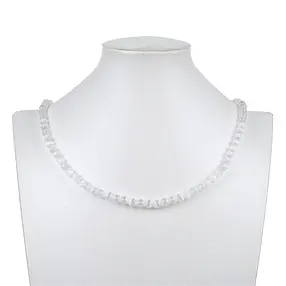 Strang Kugeln, Selenit, 06mm | Mineralienhandel Edelsteine, Heilsteine & Schmuck