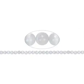 String Beads, Selenite, 08mm | wholesale supplier gems, healing stones & jewelry