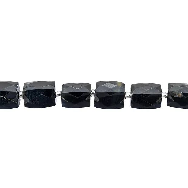 Rang de collier, Oeil-de-faucon, facettes grossières, 15 - 11-12mm | Marco Schreier