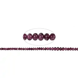 142990322721 Button strand, tourmaline (rubellite), 2.2-5.7 x 3.5-8.0mm (gradient) | Marco Schreier