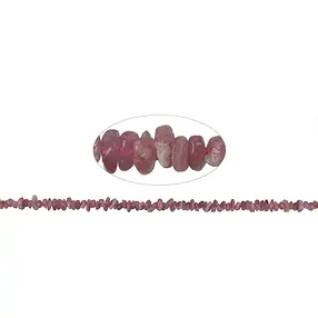 Strang Pebbels, Turmalin (rosa), 03 x 05-07mm | Edelsteine, Heilsteine & Schmuck