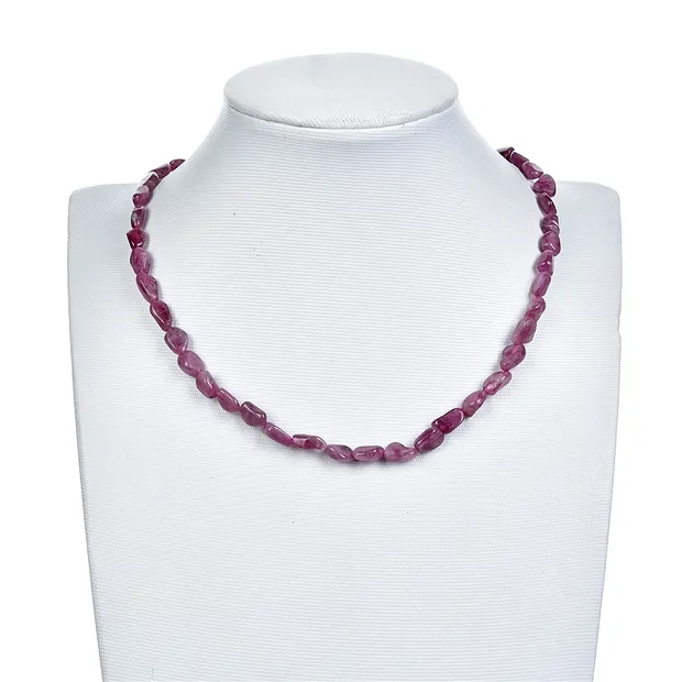 Strang Chip, Turmalin (rosa-rot) , 03-04 x 05-06mm (39cm) | Marco Schreier