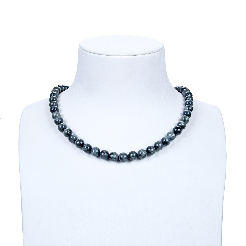 Filo di perline, Quarzo occhio di gatto A, 08mm | Marco Schreier