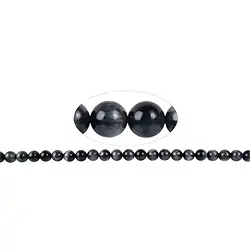143050100720 Rang de colliers boules, Quartz oeil-de-chat A, 08mm | Marco Schreier