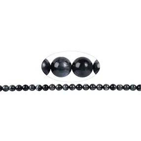 String Beads, Cat's Eye Quartz A, 08mm | Schreier gems, healing stones & jewelry