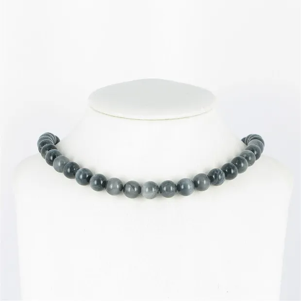 Strang Kugeln, Quarz-Katzenauge A, 10mm | GH Edelsteine, Heilsteine & Schmuck