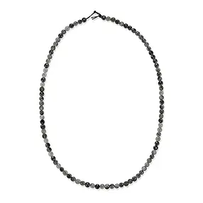 Rang de colliers, Quartz oeil-de-chat, facetté, 04 x 02mm | Marco Schreier