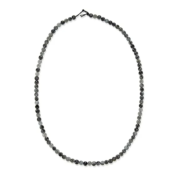 Rang de colliers, Quartz oeil-de-chat, facetté, 04 x 02mm | Marco Schreier