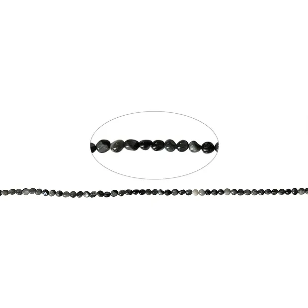 Rang de colliers Nuggets, Quartz oeil-de-chat, 05- 07mm | Marco Schreier