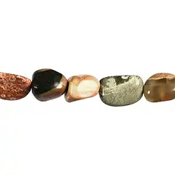 143071417720 Rang de colliers Nuggets, Pierre d'amulette (Australie), 18mm | Marco Schreier