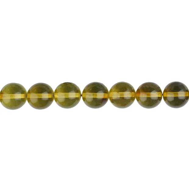Filo di perline, copale, 09-10 mm | Gemme Schreier, pietre curative e gioielli