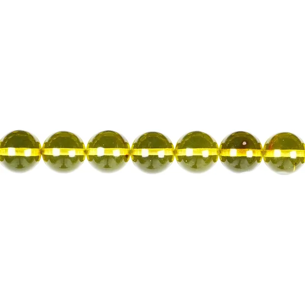 Strang Kugeln, Kopal, AA, 10-11mm | Großhändler Edelsteine, Heilsteine & Schmuck