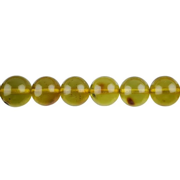Fili di perline, copale, AA, 11-12 mm | grossista gemme e pietre curative