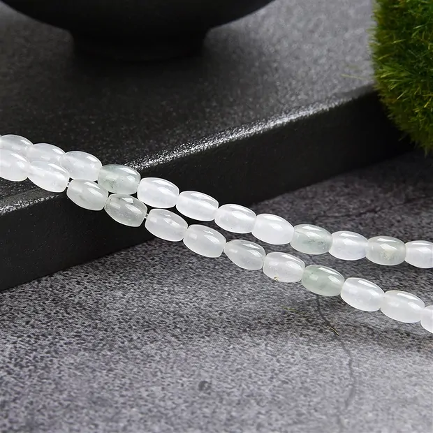 Cordón botón cuarzo clorita 02 x 04mm (39cm) | Marco Schreier