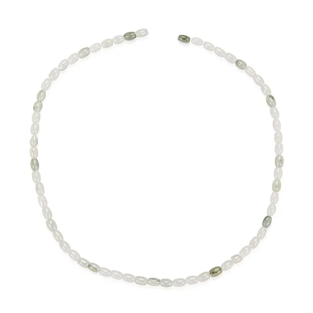 Filo di quarzo clorito 06 x 04 mm (39 cm) | grossista gemme e pietre curative