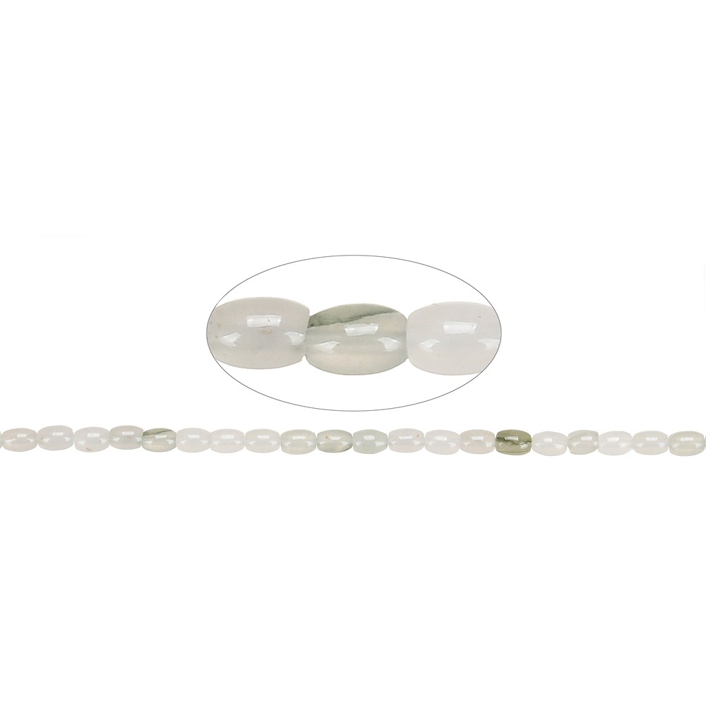 Strand of chlorite quartz 06 x 04mm (39cm) | wholesaler gems & healing stones