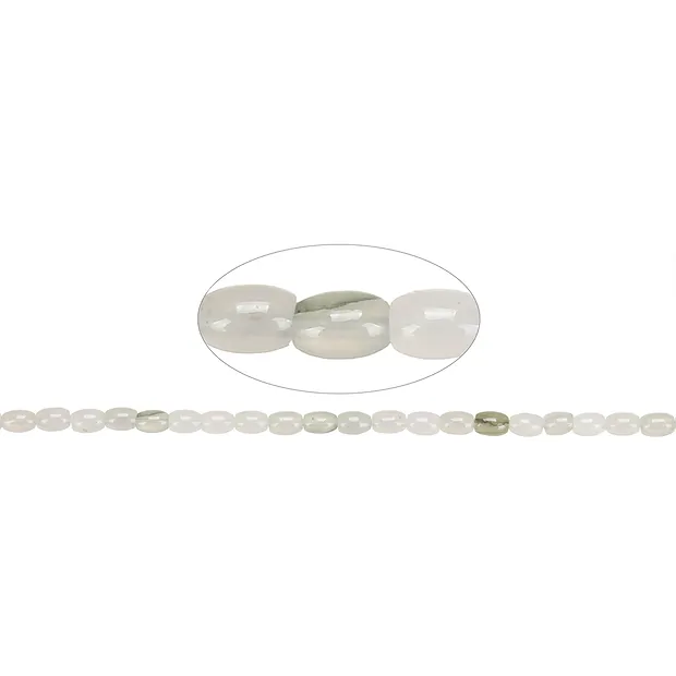 Filo di quarzo clorito 06 x 04 mm (39 cm) | grossista gemme e pietre curative