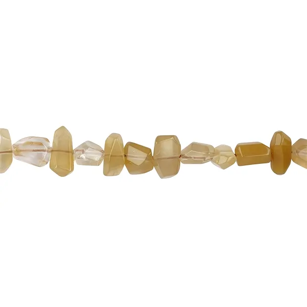 Rang de colliers Nuggets, Eisenkiesel (jaune), 05-10 x 05-10mm | Marco Schreier