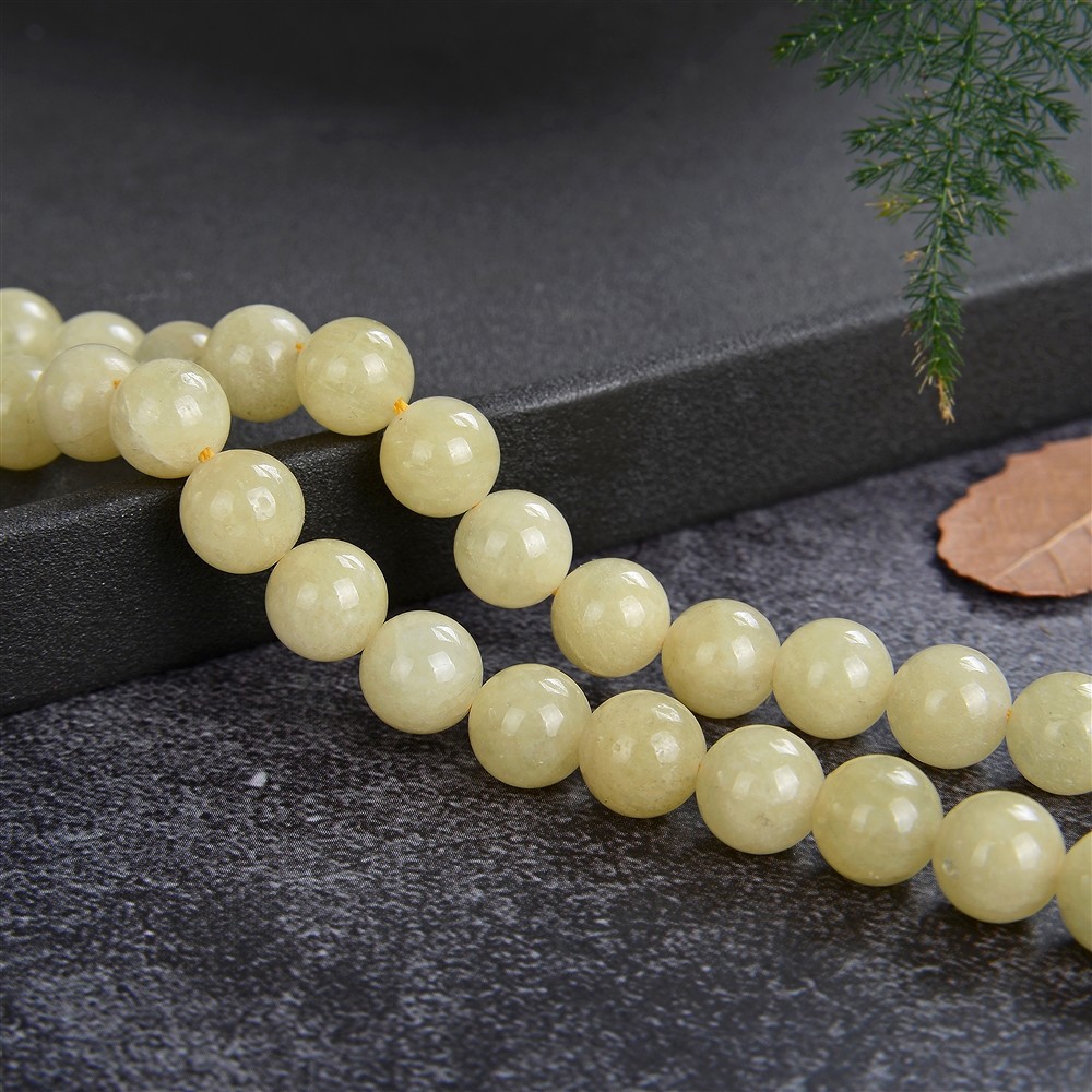 Strang Kugeln, Heliodor, 08mm | Großhändler Edelsteine, Heilsteine & Schmuck