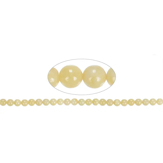 String Beads, Heliodor, 08mm | wholesale supplier gems, healing stones & jewelry