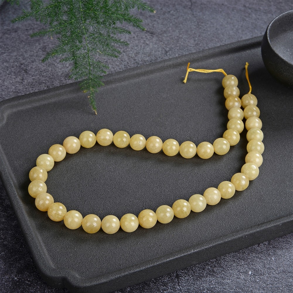 String Beads, Heliodor, 10mm | wholesale supplier gems, healing stones & jewelry