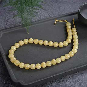 Strang Kugeln, Heliodor, 10mm | Großhändler Edelsteine, Heilsteine & Schmuck