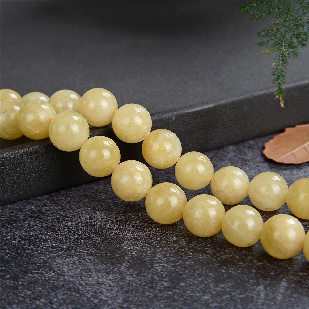 String Beads, Heliodor, 10mm | wholesale supplier gems, healing stones & jewelry