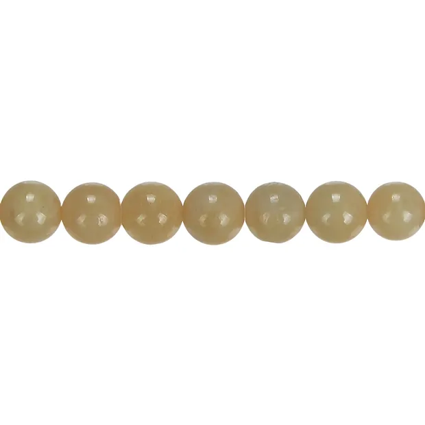 Rang de collier boules, Héliodore, 10mm | Marco Schreier