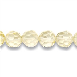 143410101620 Rang de collier boules, Quartz citron jaune (chauff&#xE9;e), &#xE0; facettes, 04mm | Marco Schreier