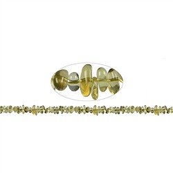 143410619520 Tiras de astillas, Cuarzo limón (calentado), 03-05 x 05-10mm | Marco Schreier