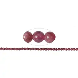 143530100420 Rang de colliers boules, tourmaline (rose), 05mm | Marco Schreier