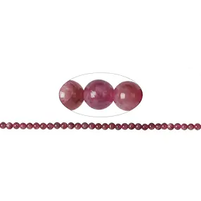 Strang Kugeln, Turmalin (rosa), 05mm | Schreier Edelsteine, Heilsteine & Schmuck