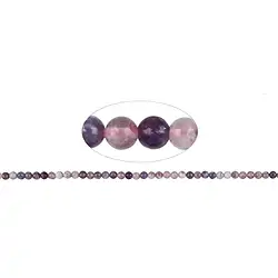 143530109023 Strang Kugeln, Turmalin (rosa), 05,5 - 06mm (39cm) | Marco Schreier
