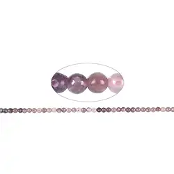 143530109923 String Beads, Tourmaline (pink), 04,0 - 04,5mm (39cm) | Marco Schreier