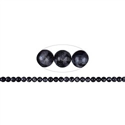 143560100720 Strang Kugeln, Gabbro (Mystic Merlinite), 08mm | Marco Schreier