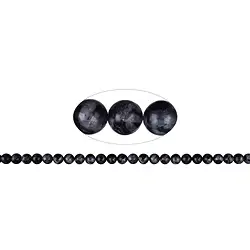 143560100720 Strang Kugeln, Gabbro (Mystic Merlinite), 08mm | Marco Schreier