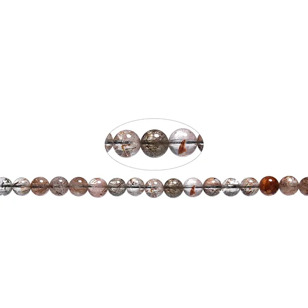 String Beads, Cacoxenite, 06,0 - 06,5mm (39cm) | gems, healing stones & jewelry