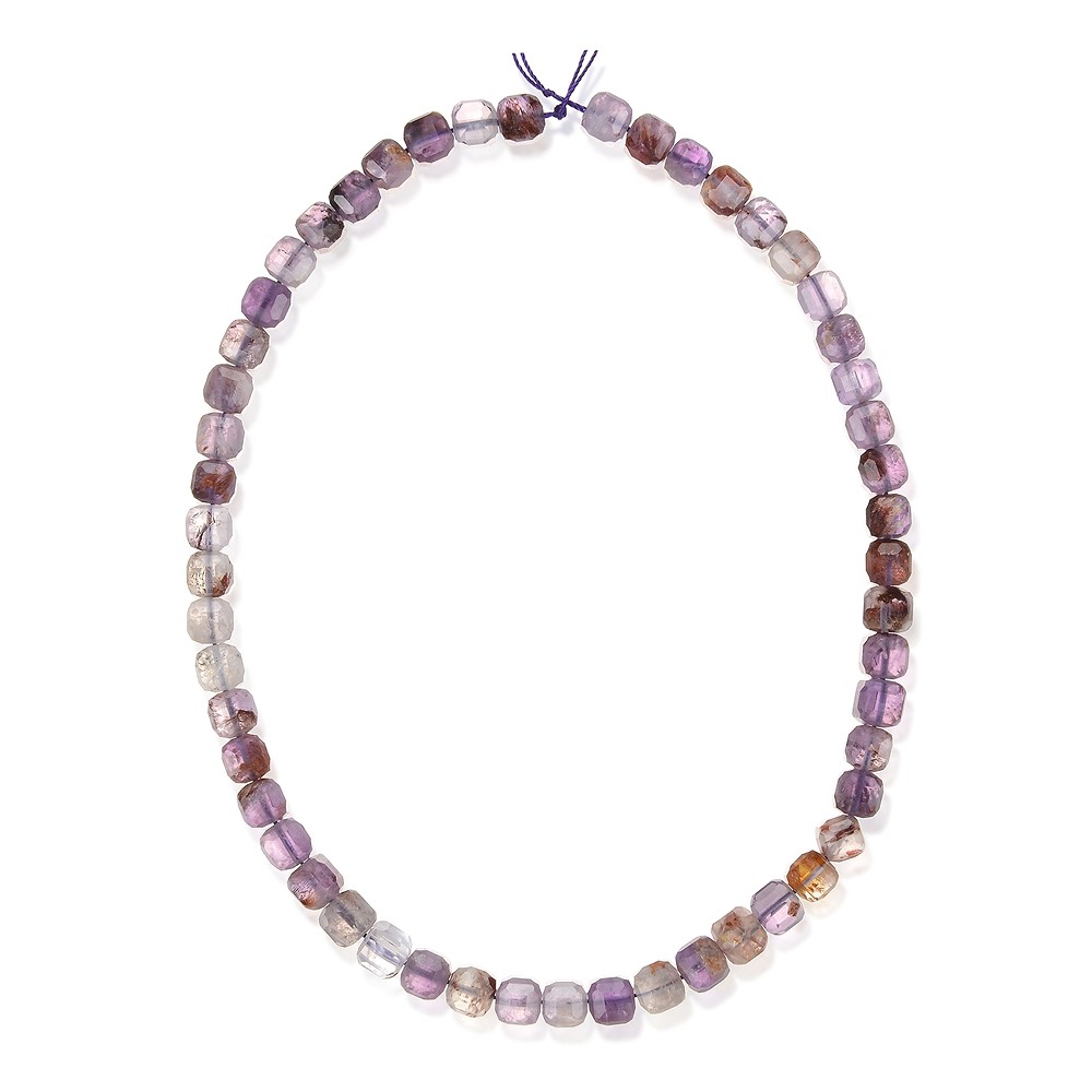 Cubo de cacoxenita, facetado, 08 x 08 x 08mm (39cm) | Marco Schreier